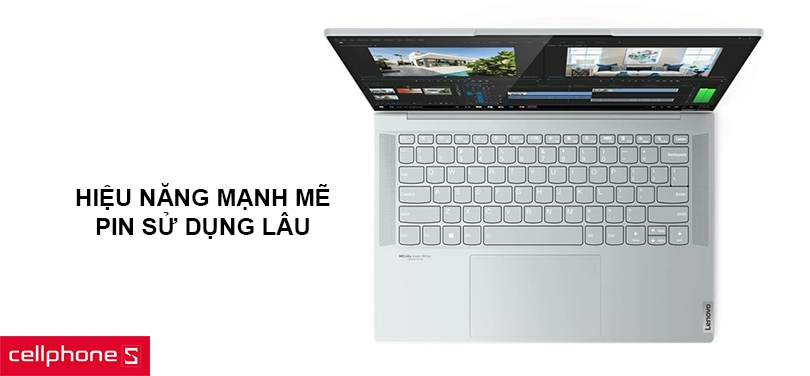 Hiệu năng mạnh mẽ với chipset AMD R7, pin sử dụng lâu