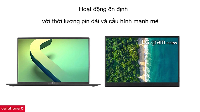 Laptop LG Gram 2022 16Z90Q-G.AH52A5 - Hiệu năng ổn định