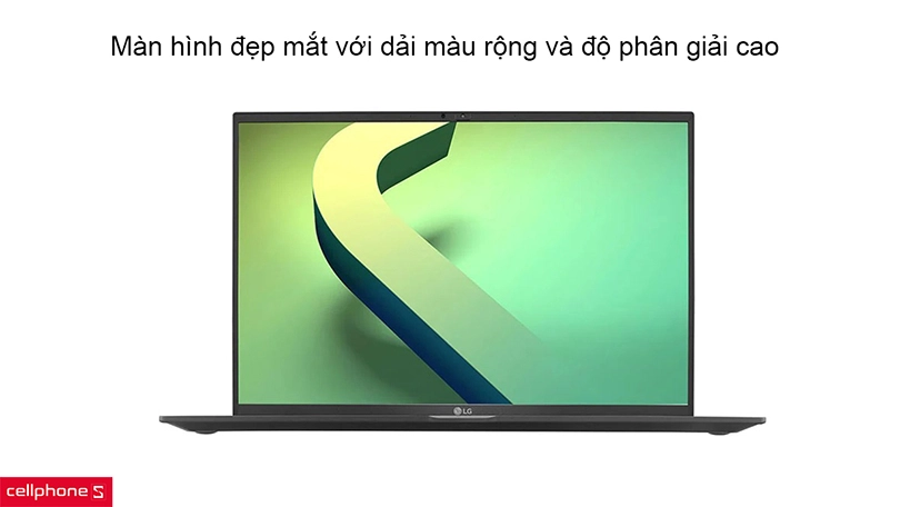 Màn hình đẹp mắt với dải màu rộng và độ phân giải sắc nét
