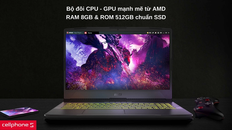 Laptop MSI Alpha 15 B5EEK-203VN