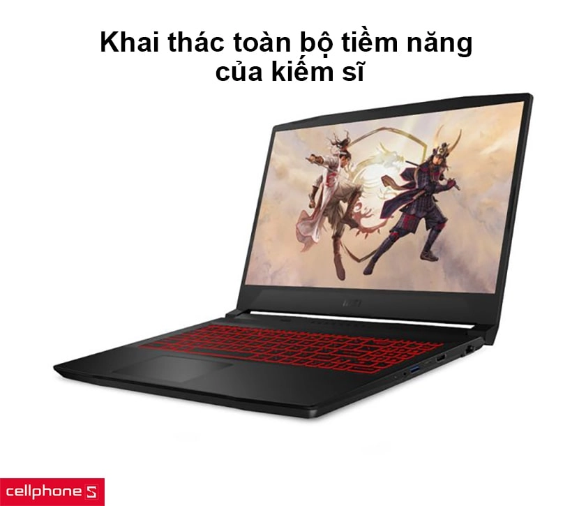 Laptop MSI Katana GF66 11UC - 641 VN