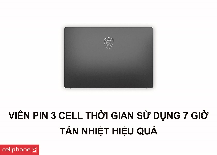 Viên pin 3 Cell đạt hiệu suất tốt cùng tản nhiệt mạnh mẽ và hiệu quả cao