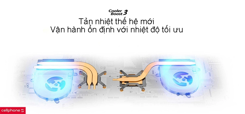 Hệ thống tản nhiệt Cooler Boost thế hệ 3