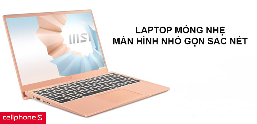 Laptop MSI MODERN 14 B11SB 625VN