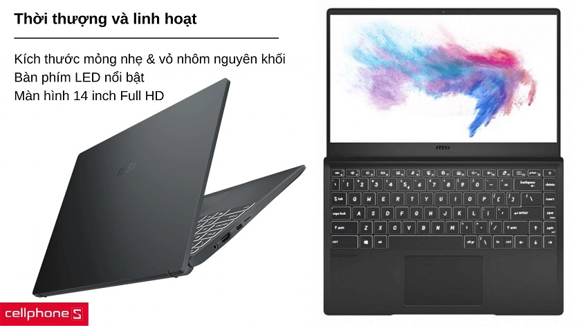 laptop MSI Modern 14 B4MW 290VN