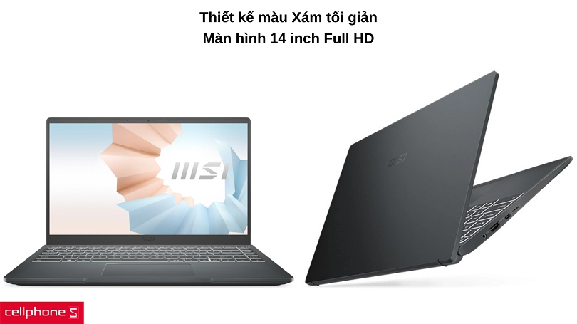 Thiết kế tối giản bền vững, màn hình Full HD viền mỏng