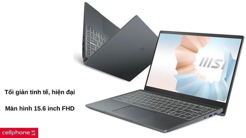 Tinh tế tối giản, bàn phím nhạy mượt, màn hình FHD