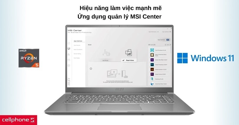 Phần cứng mạnh mẽ, kết nối đa năng
