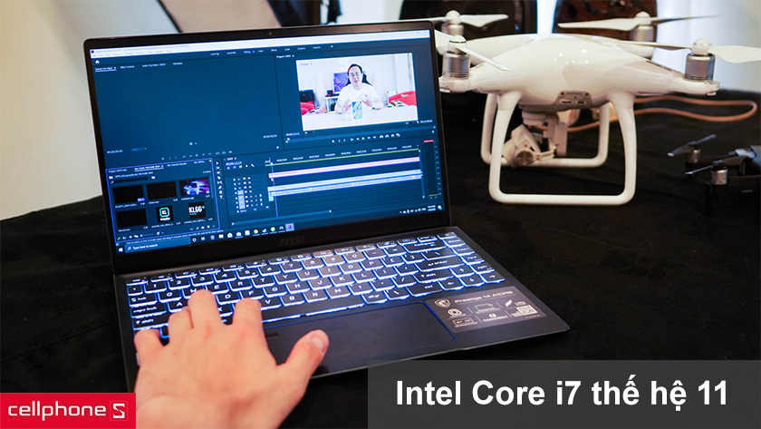 Bộ vi xử lý Intel Core i7 thế hệ 11 xử lý mọi tác vụ hiệu quả