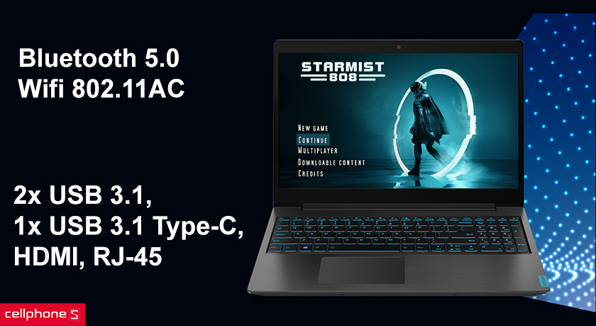 Trang bị nhiều cổng giao tiếp mở rộng, công nghệ kết nối mới