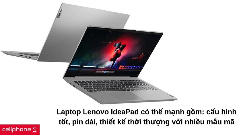 Ưu điểm & nhược điểm của laptop Lenovo IdeaPad