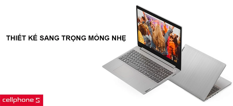 Thiết kế sang trọng mỏng nhẹ, màn hình kích thước lớn