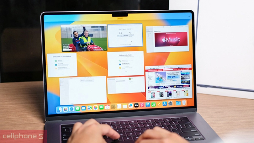 Pin Macbook Air 15 inch M2 2023 sạc 70W