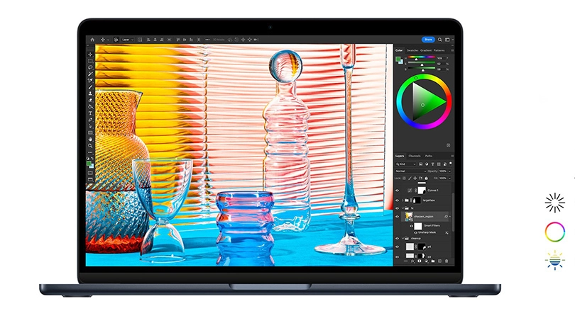 Pin Macbook Air M2 2022 16GB 512GB sạc 70W