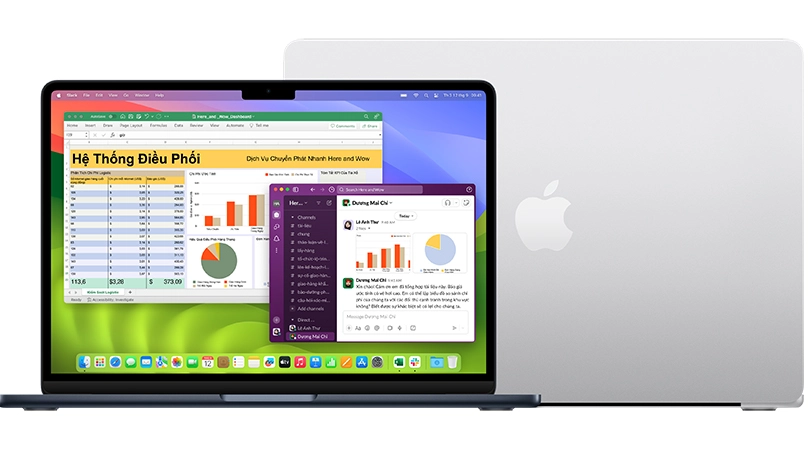 Pin MacBook Air M3 15 inch 24GB 512GB 2024