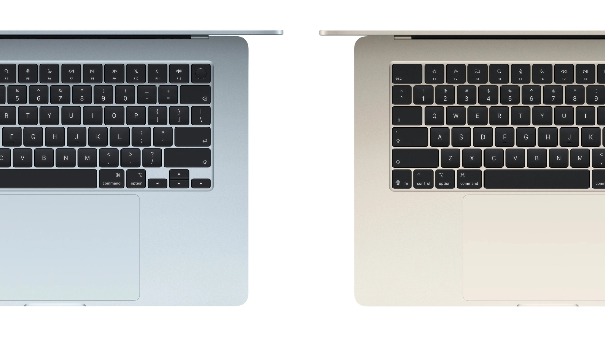 So sánh MacBook Air M5 15 inch 2026 10CPU 10GPU 16GB 1TB Sạc 70W