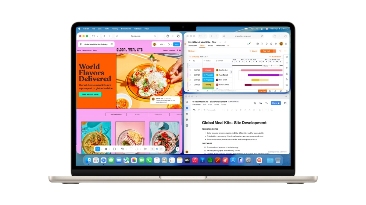 RAM và SSD MacBook Air 15 M5 10 CPU 10 GPU 24GB 1TB