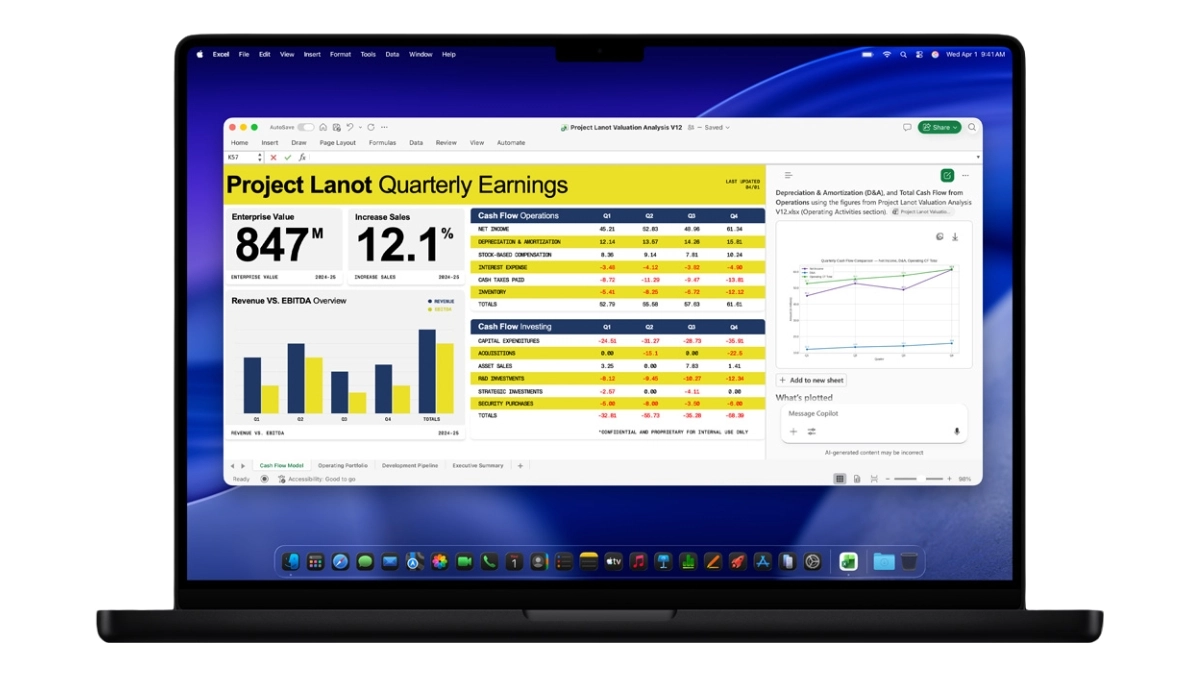 Màn hình Macbook Pro 14 M5 Pro 15CPU 16 GPU 24GB 1TB