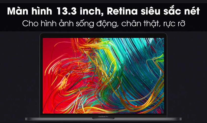 Màn hình Retina, công nghệ True Tone, độ phân giải 2560 x 1600 pixels