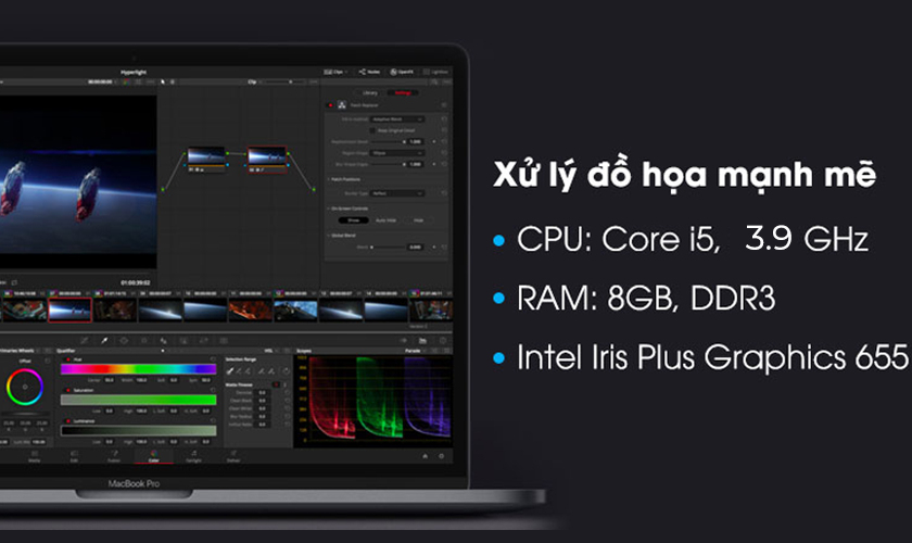 Sức mạnh vượt trội với bộ vi xử lý Intel Core i5 thế hệ 8