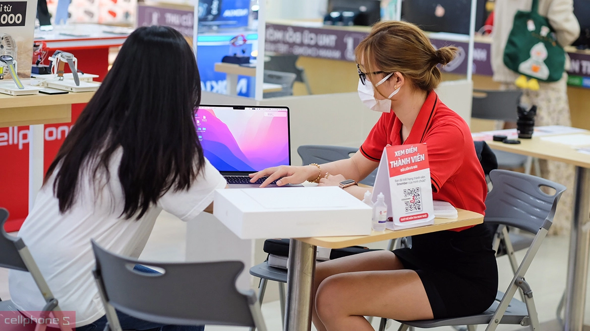 Quy trình mua Macbook giá sỉ tại CellphoneS