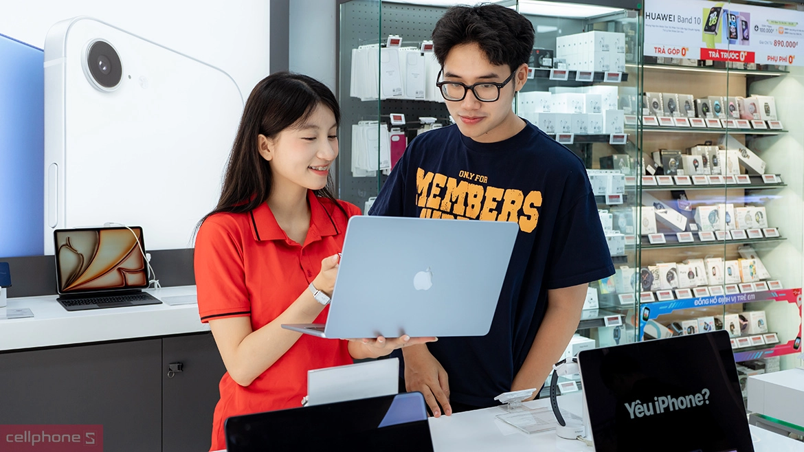 Quy trình mua Macbook giá sỉ tại CellphoneS