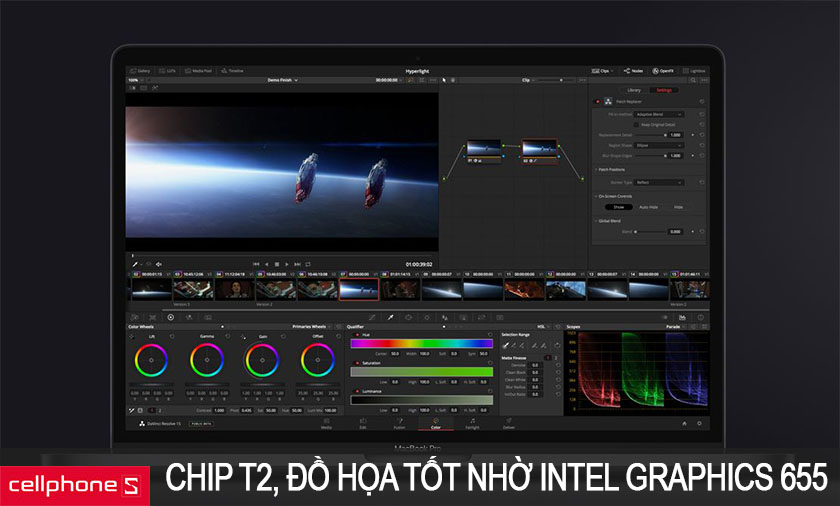 Apple còn sử dụng chip T2, cho phép nhiều quyền kiểm soát, giảm sự phụ thuộc vào các bên thứ ba