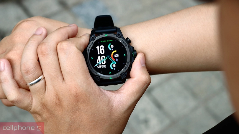 Đồng hồ thông minh Black Shark GS3 - Đồng hồ có thiết kế độc đáo và đa dạng tính năng hữu ích