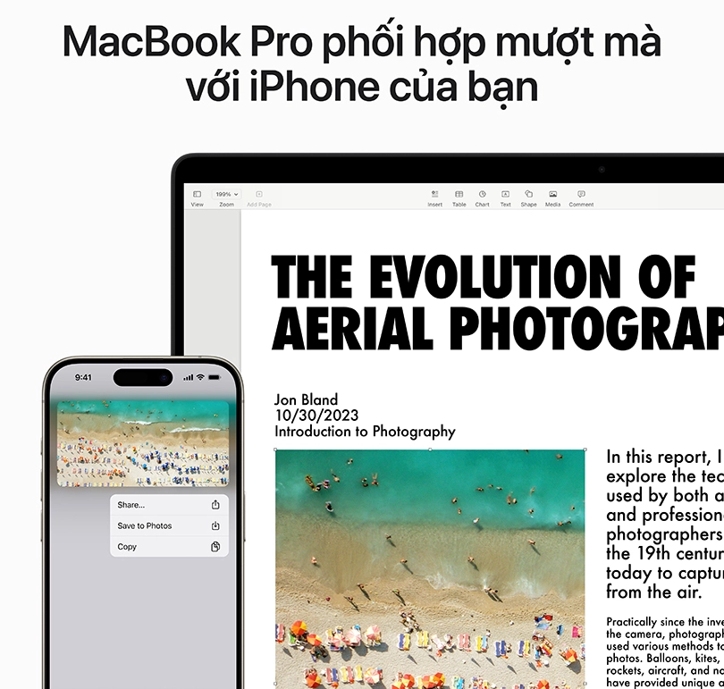 Macbook Pro M3 2023 14 inch 16GB 1TB - Hiệu năng siêu mạnh, chất lượng hiển thị