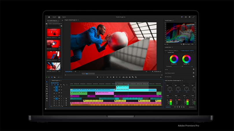 Thiết kế MacBook Pro 16 inch M3 Pro 36GB 512GB 2023