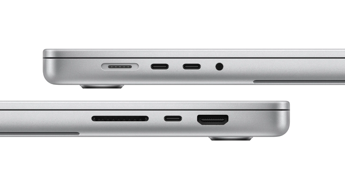Cổng kết nối MacBook Pro 16 M4 Pro 14 CPU 20 GPU 24GB 1TB sạc 140W
