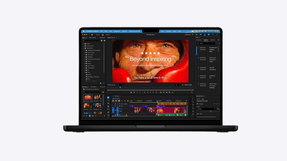 Sức mạnh đồ họa đột phá với chip M5 Pro