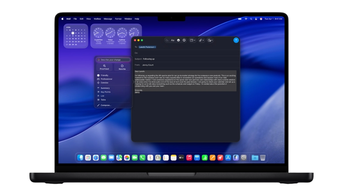 Apple Intelligence nâng cao khả năng AI thông minh