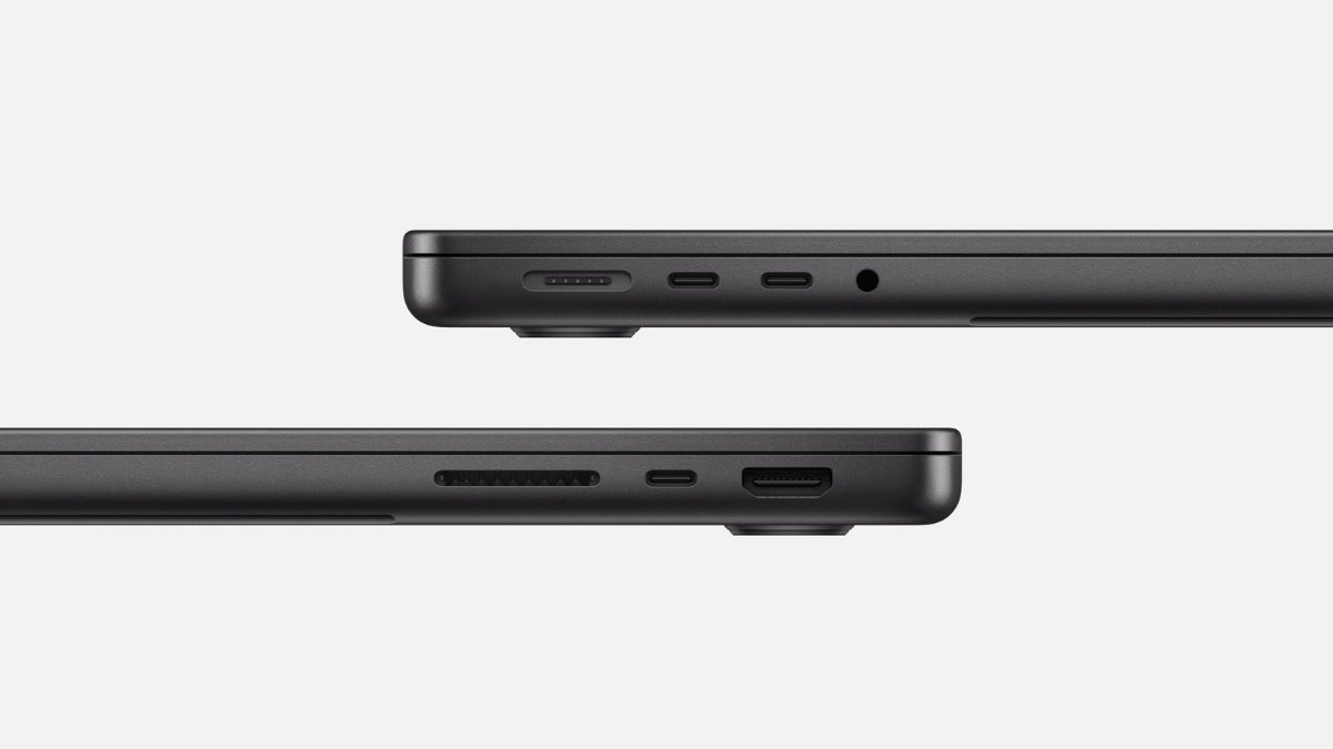 Hệ thống cổng kết nối trên MacBook Pro 2025 