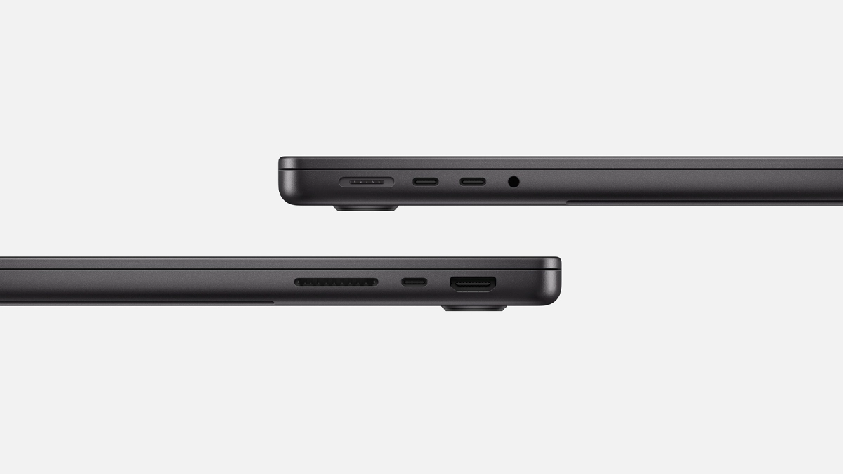 Cổng kết nối Macbook Pro chip M5 16GB 512GB