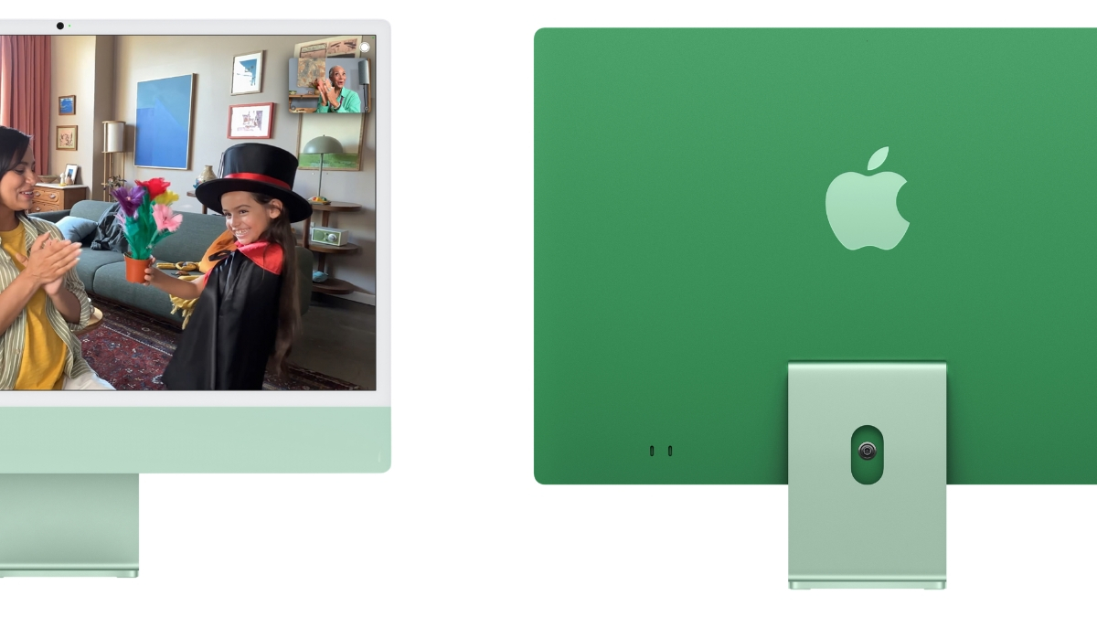 iMac M6 trang bị camera 12MP Center Stage hỗ trợ quay video Full HD