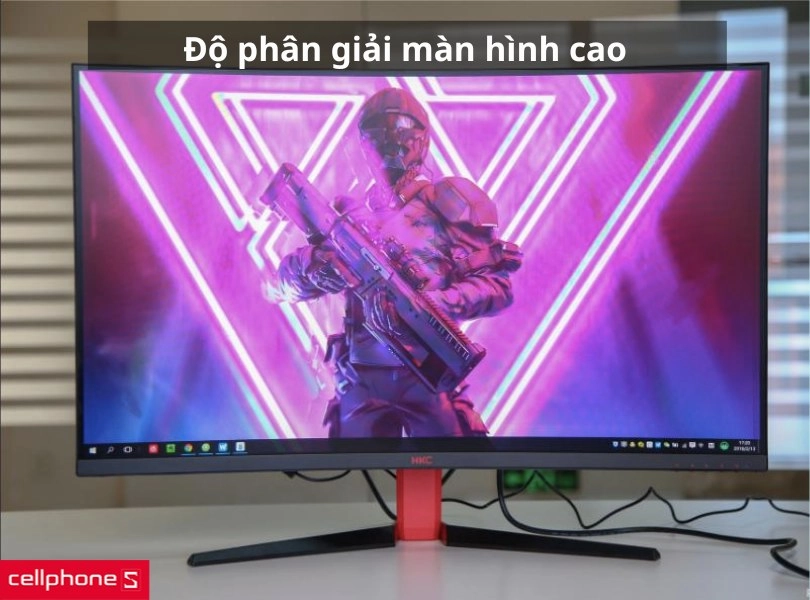 Độ phân giải màn hình HKC cao