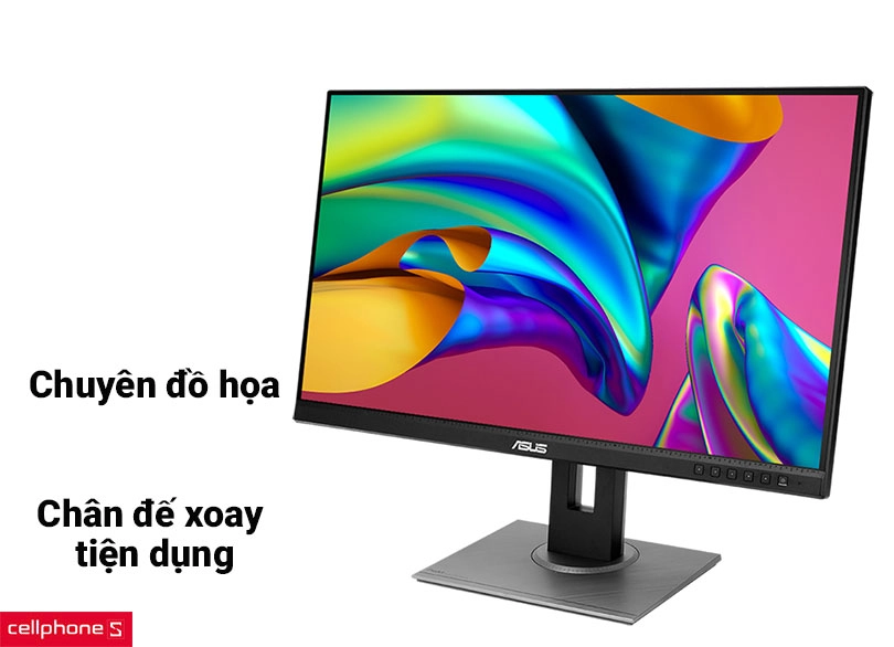 Màn hình Asus 27 inch Proart PA278CV chuyên nghiệp đồ họa, chân đế xoay tiện dụng Màn hình Asus 27 inch Proart PA278CV chuyên nghiệp đồ họa, chân đế xoay tiện dụng