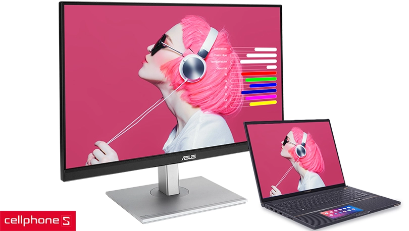 Tính năng ProArt Palette độc đáo, thiết kế tràn đầy cảm hứng Tính năng ProArt Palette độc đáo, thiết kế tràn đầy cảm hứng