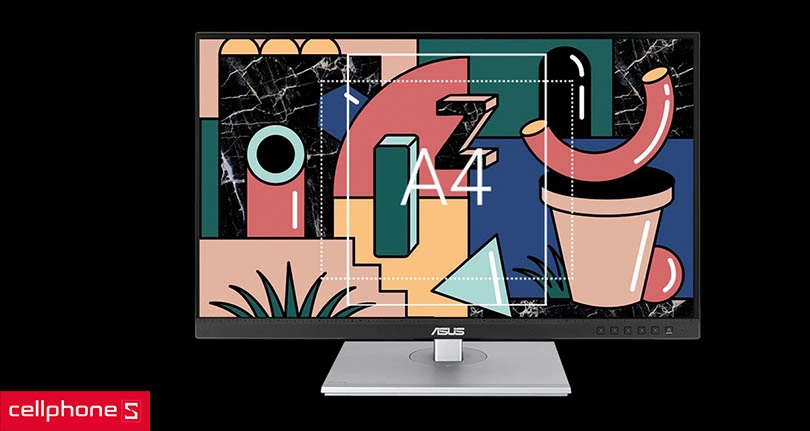 Màn hình chuẩn sRGB 100%, công nghệ ProArt Palette độc đáo