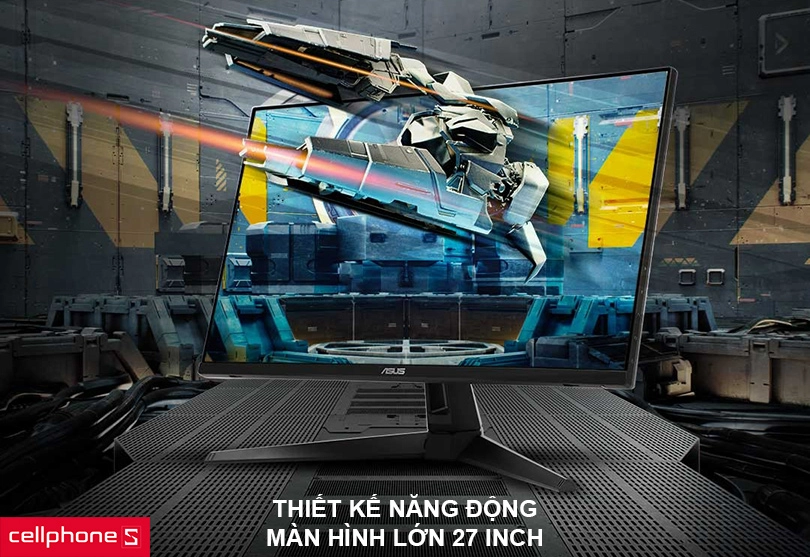 Màn hình ASUS TUF Gaming VG27AQ1A 27 inch – Màn hình WQHD sắc nét