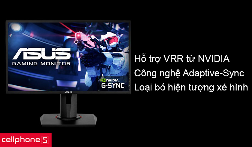Chơi game mượt mà nhờ hỗ trợ VRR từ NVIDIA và công nghệ Adaptive-Sync
