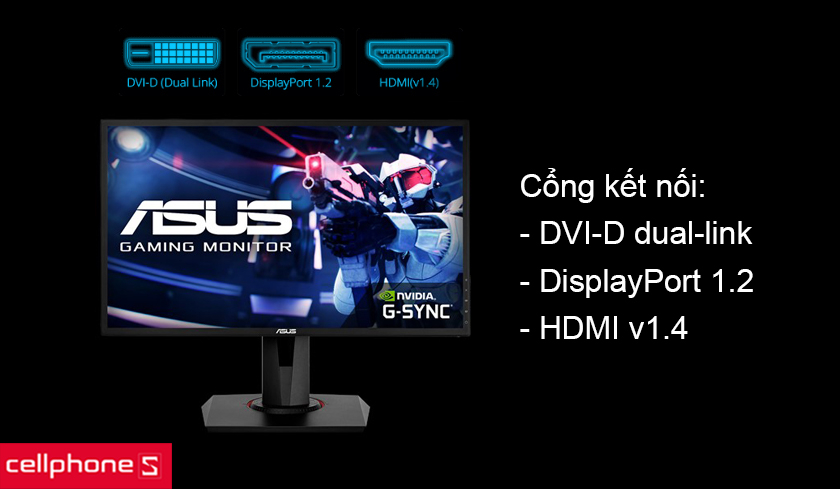 Kết nối đa dạng cho khả năng tương thích với nhiều thiết bị