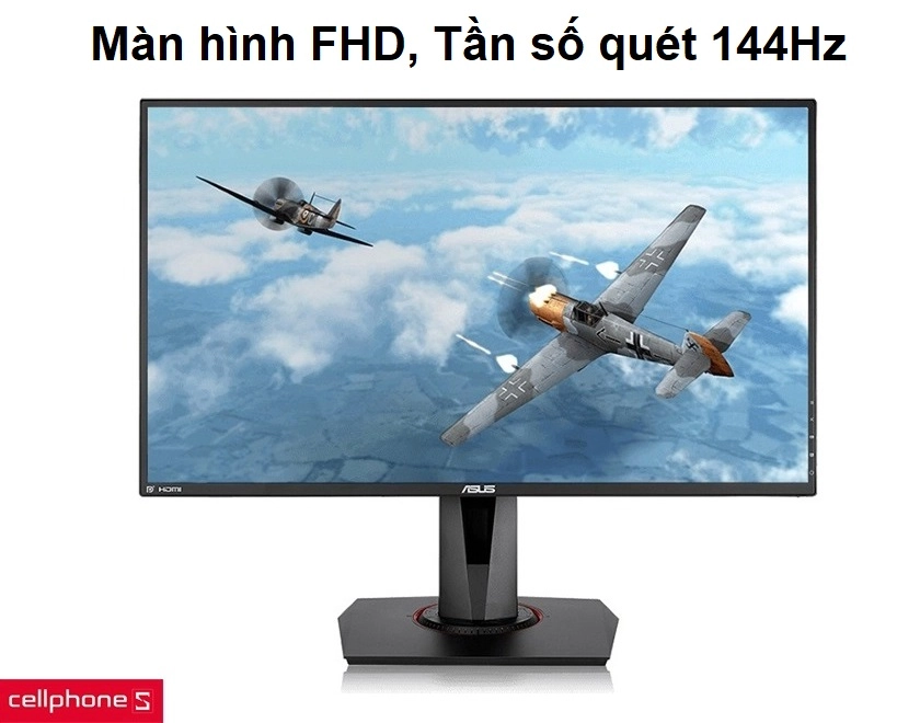tần số quét 144Hz