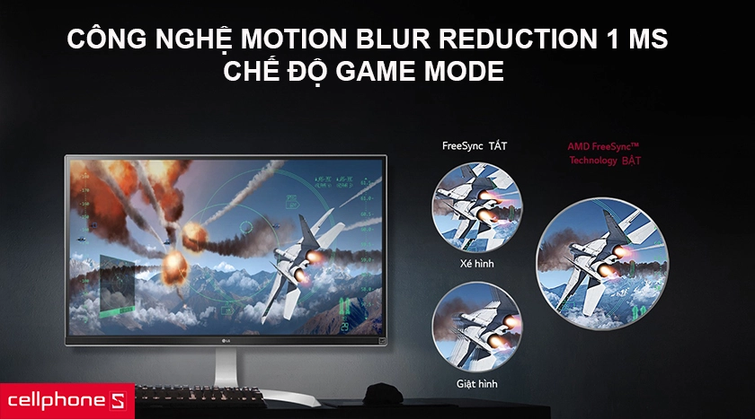 công nghệ Motion Blur Reduction 1 ms