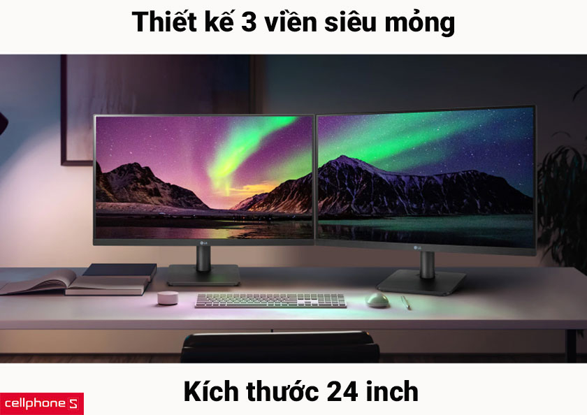 Màu sắc chân thực cùng công nghệ bảo vệ mắt tối ưu