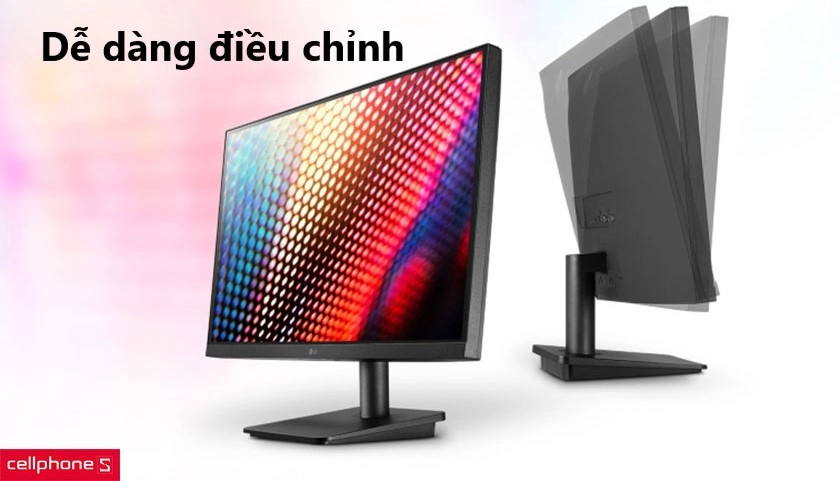 Dễ dàng điều chỉnh độ nghiêng 
