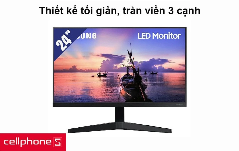 Thiết kế tối giản, tràn viền 3 cạnh 