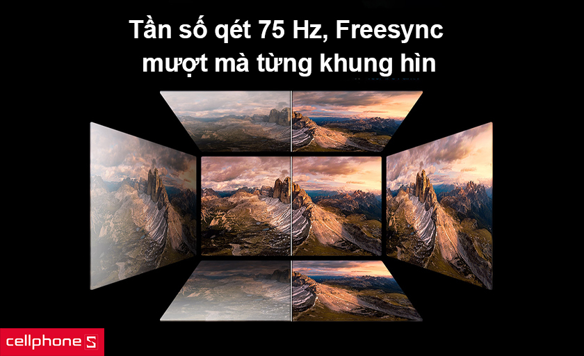 Mượt mà trong từng khung hình, giải trí siêu đỉnh với FreeSync