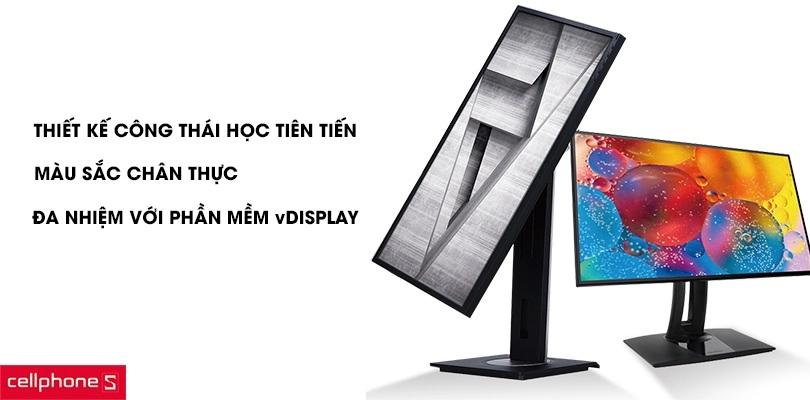 Màn hình ViewSonic trang bị công nghệ tiên tiến và thiết kế công thái học Màn hình ViewSonic trang bị công nghệ tiên tiến và thiết kế công thái học